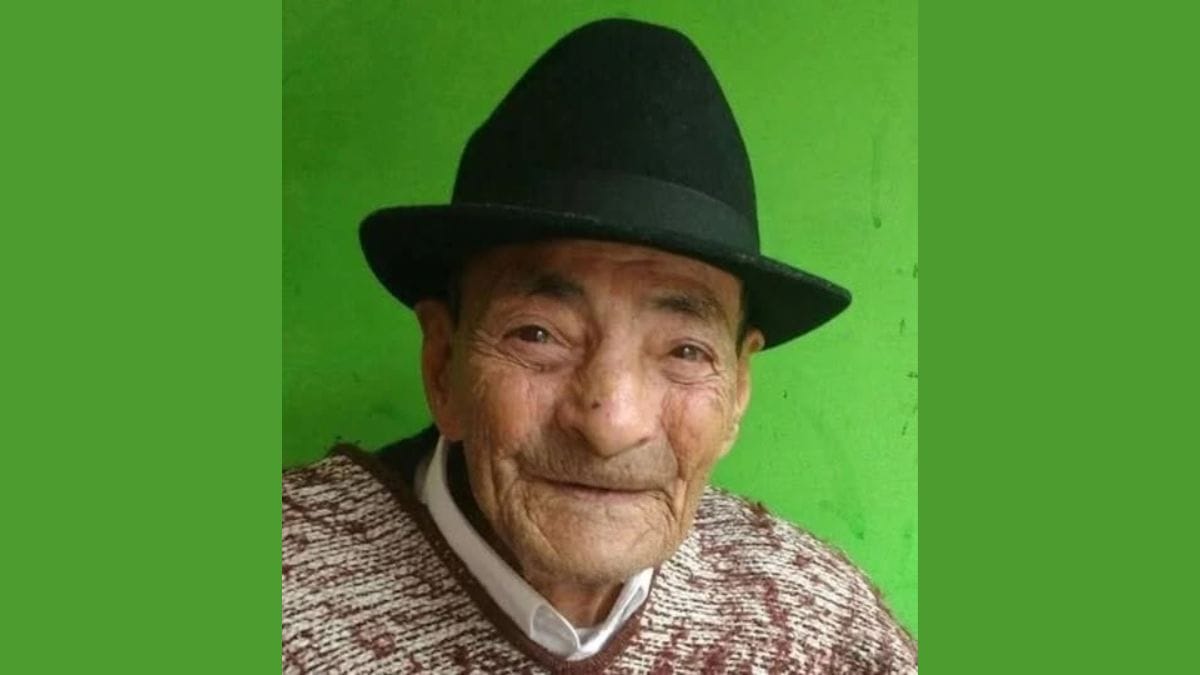 Símbolo de longevidade na Colômbia, Saldarriaga inspira gerações com sua trajetória marcada por trabalho, família e bom humor/ Reprodução Facebook/Ver Más+ Tv