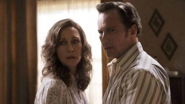 Brasileiro chegou a improvisar em cena com o ator Patrick Wilson, intérprete de Ed Warren