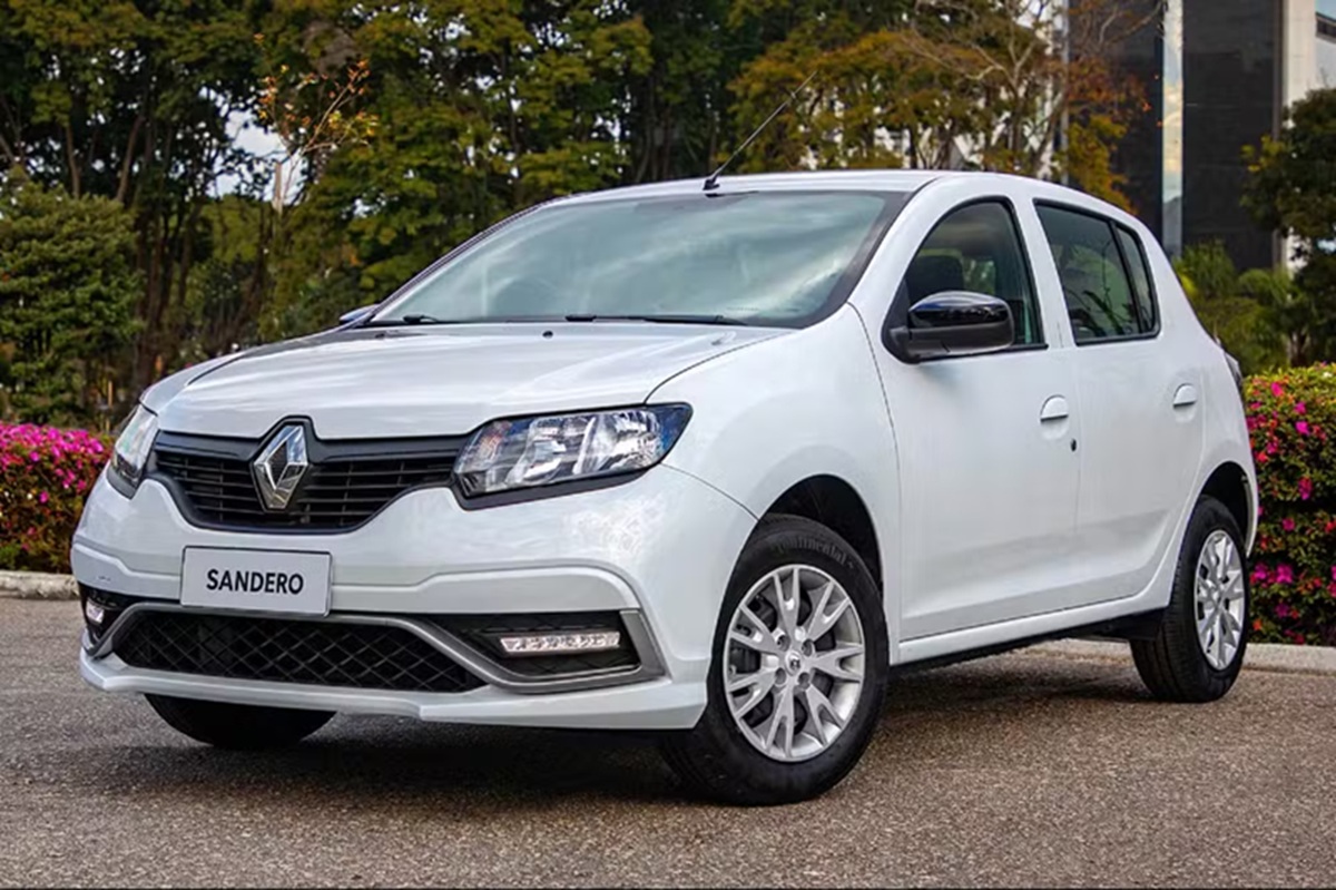 2. Renault Sandero a partir de R$ 29.900 (Foto: Divulgação)