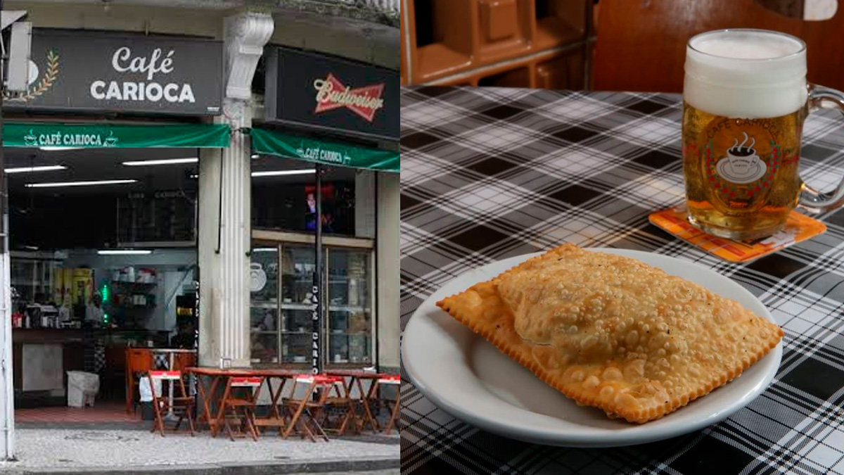 Fundado em 1939, o Café Carioca é um dos estabelecimentos mais tradicionais da cidade de Santos.