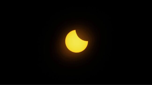 Eclipse solar parcial