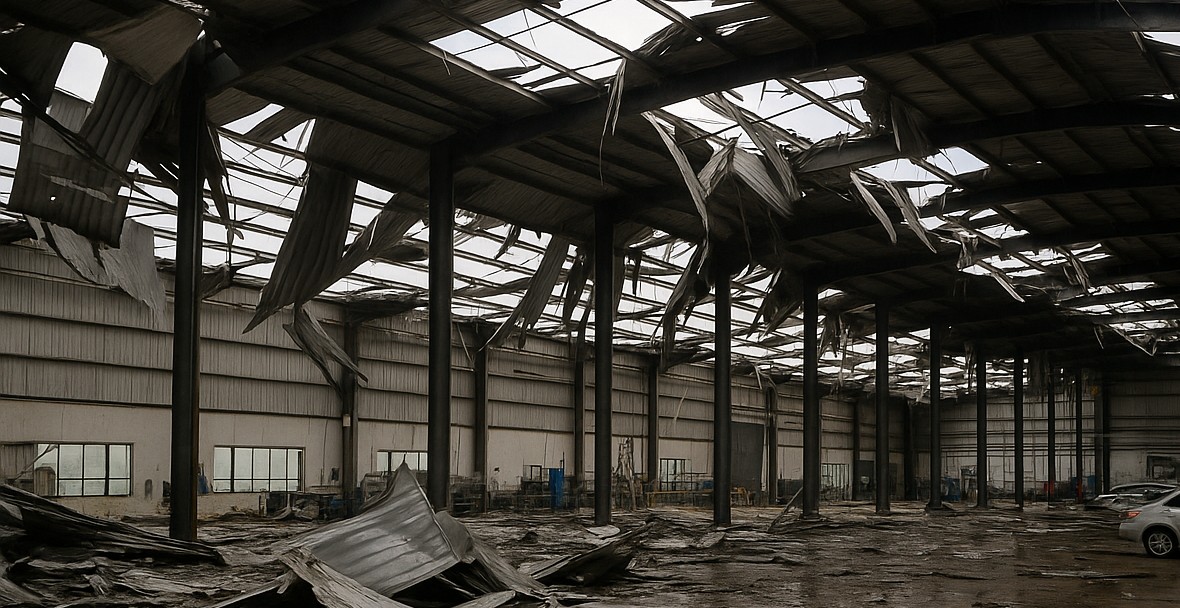 Ventos destrutivos acabaram com fábrica da Toyota em SP / Imagem meramente ilustrativa