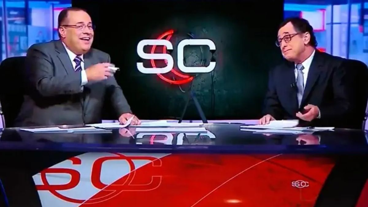 Os apresentadoes doSportsCenter compartilharam diversos momentos de risadaria