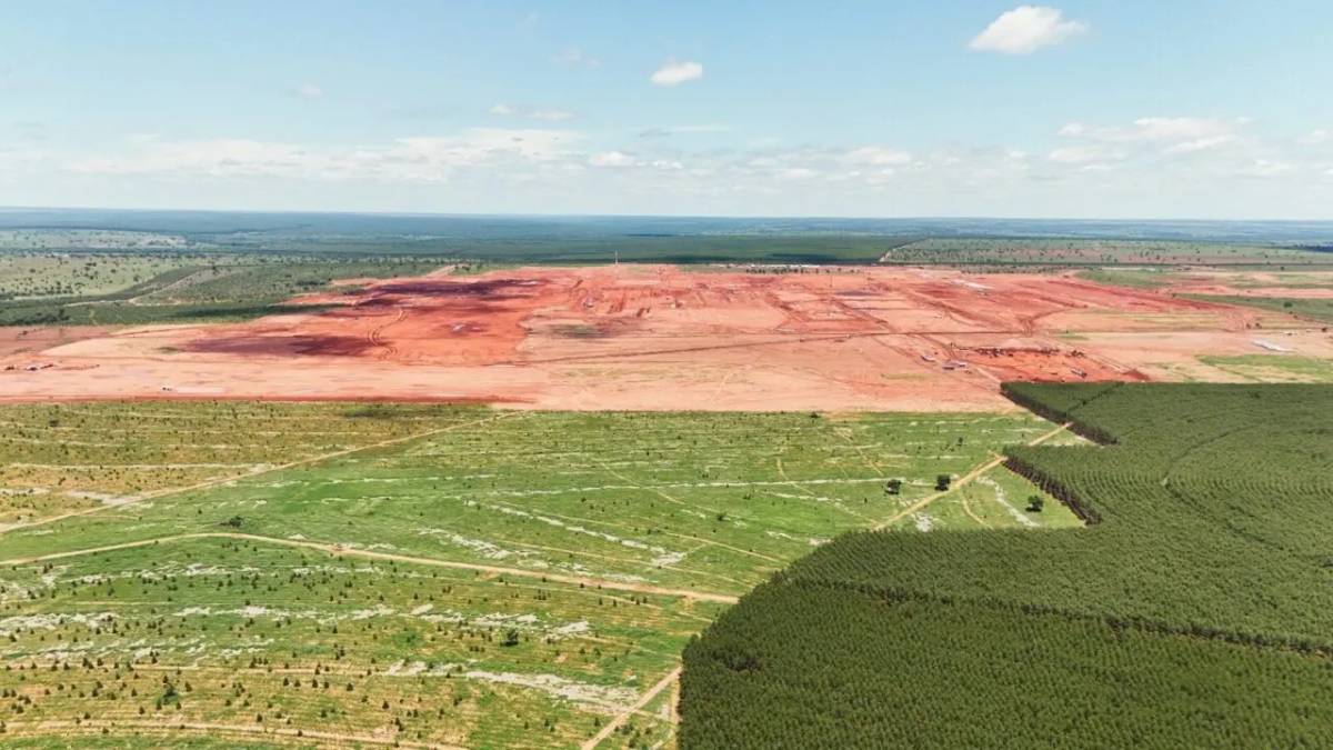 A iniciativa prevê US$ 4,6 bilhões, cerca de R$ 25 bilhões, destinados à construção e instalação de uma nova fábrica de celulose/Divulgação