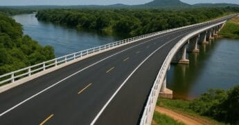 Rodovia de R$ 5 bilhões que ligará Brasil e Guiana / Imagem apenas ilustrativa