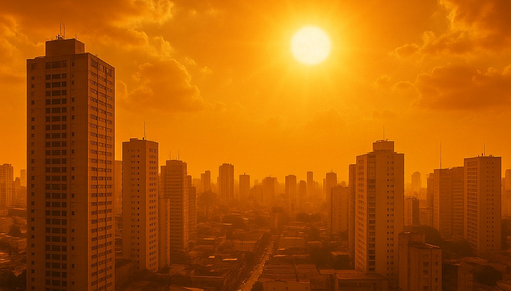 Onda de calor deve seguir até o final de semana em boa parte do país