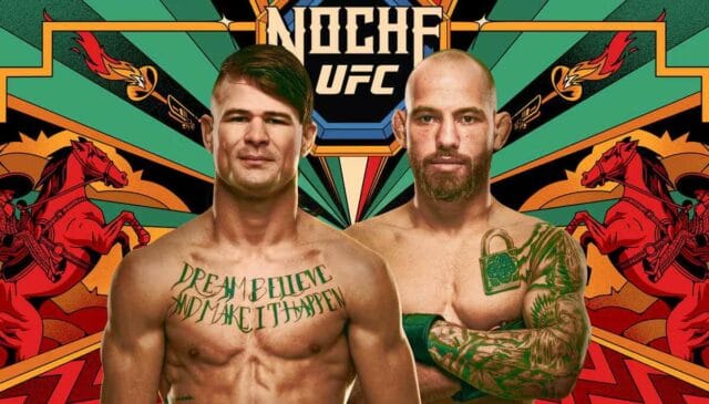 Já as lutas do card preliminar também terão exibição no canal oficial do UFC no YouTube
