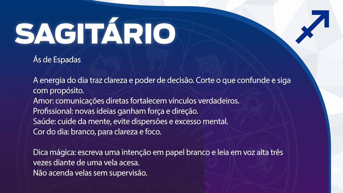 Previsão para Sagitário / Arte/DL
