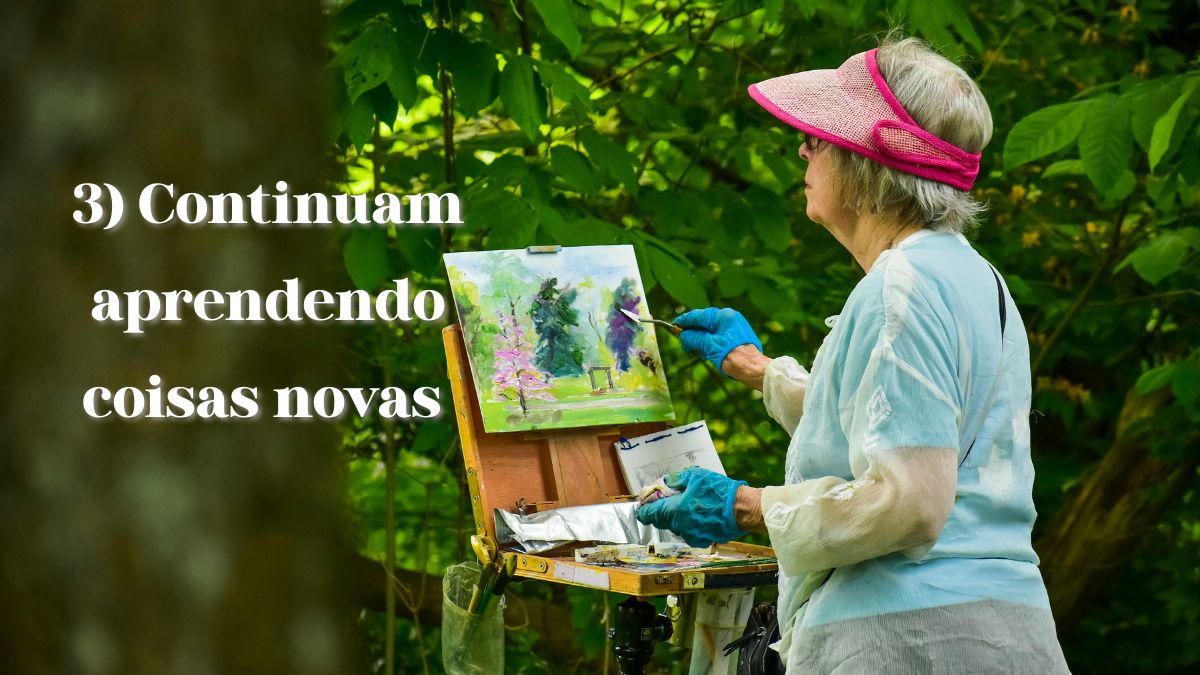 Quem permanece lúcido aos 80 nunca perde a curiosidade. Seja aprendendo um instrumento, experimentando pintar ou descobrindo um novo aplicativo, essas pessoas mantêm o cérebro ativo. Os cientistas chamam isso de neuroplasticidade a capacidade do cérebro de formar novas conexões mesmo em idade avançada. Quanto mais nos desafiamos, mais fortes essas conexões se tornam/ Chris F/Pexel