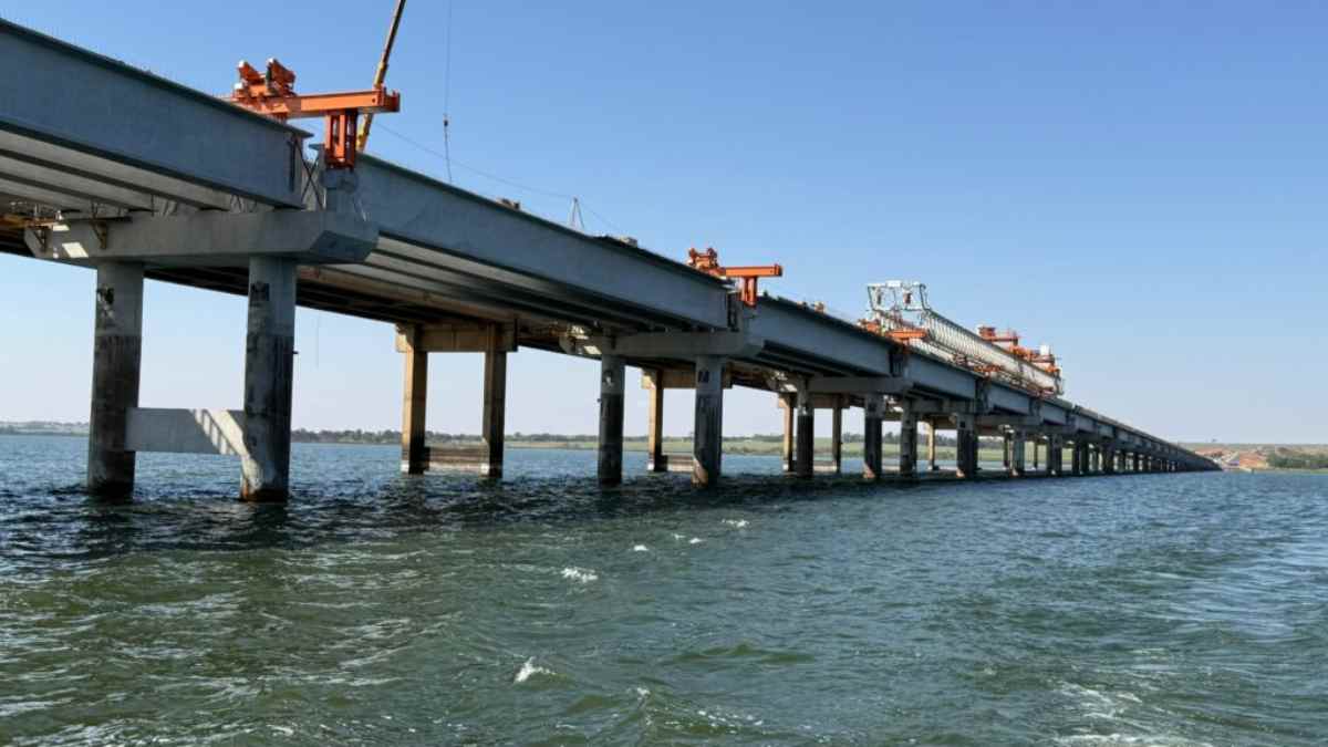 A nova estrutura está sendo elaborado ao lado de uma base pronta, instalada no sentido leste da Rodovia Dr.Mário Gentil/Divulgação