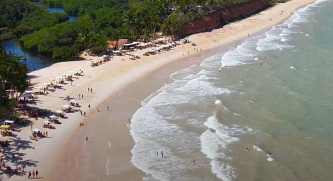 Esse fenômeno raro acontece na Bahia, mais precisamente na região de Cumuraxatiba