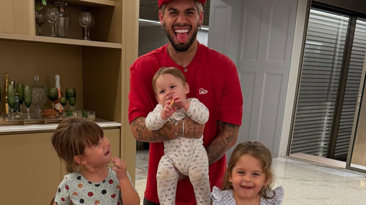 O cantor possui três filhos pequenos com Virginia/Instagram/Zé Felipe