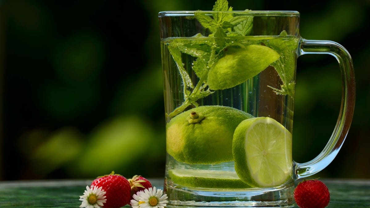 Limão, hortelã e gengibre são clássicos por seu poder detox / Pixabay