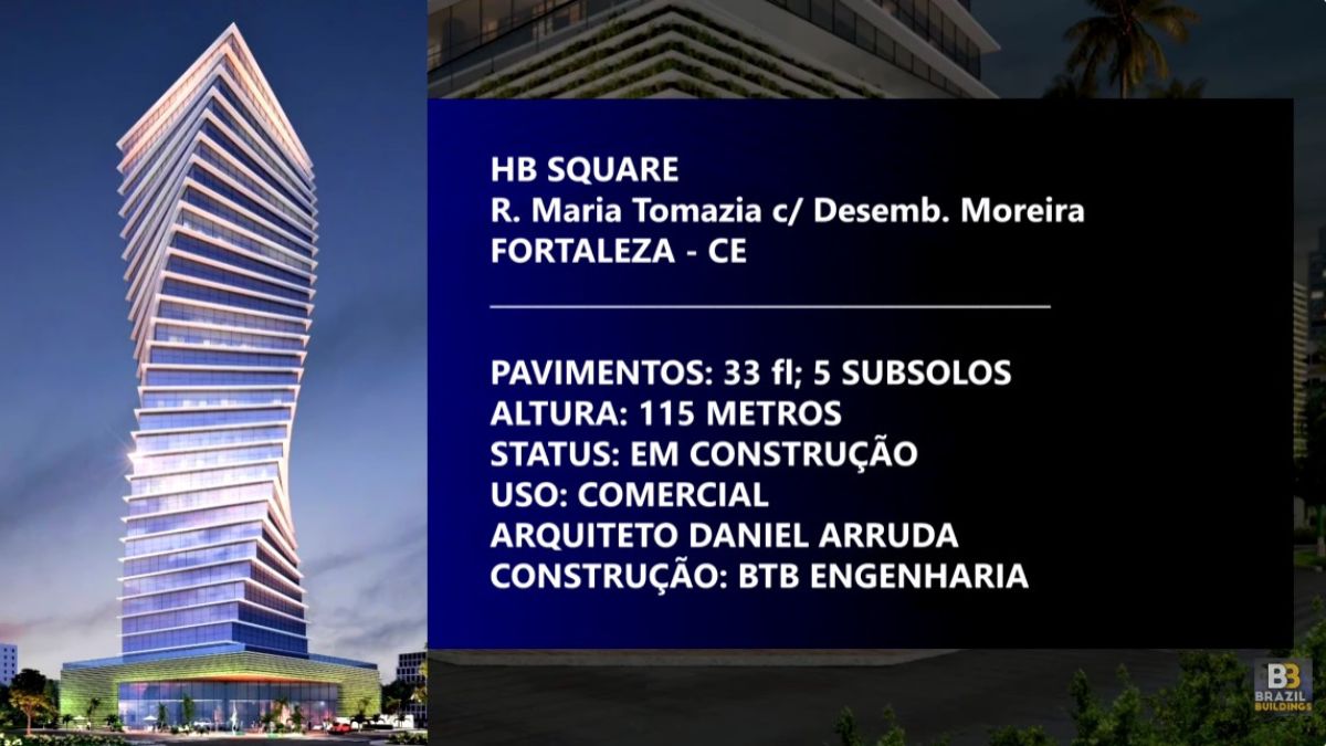 O empreendimento une inovação e exclusividade, destacando-se não só pela sua altura imponente, mas principalmente pelo design singular que o torna único no continente