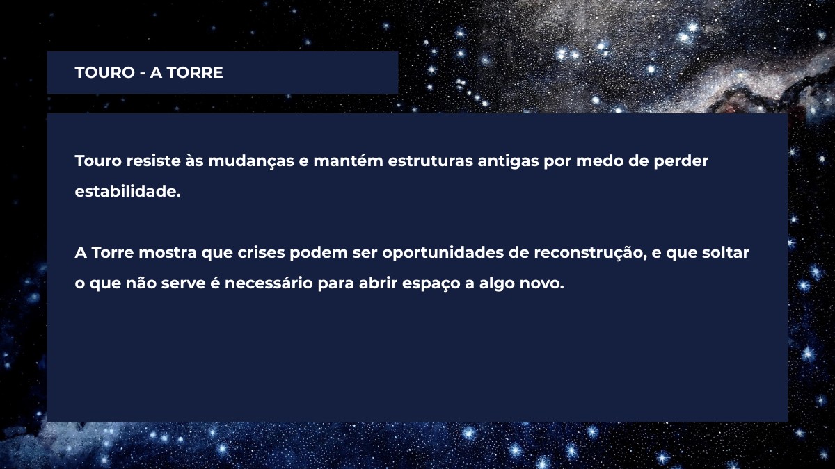 O que Touro precisa transformar / Arte/DL