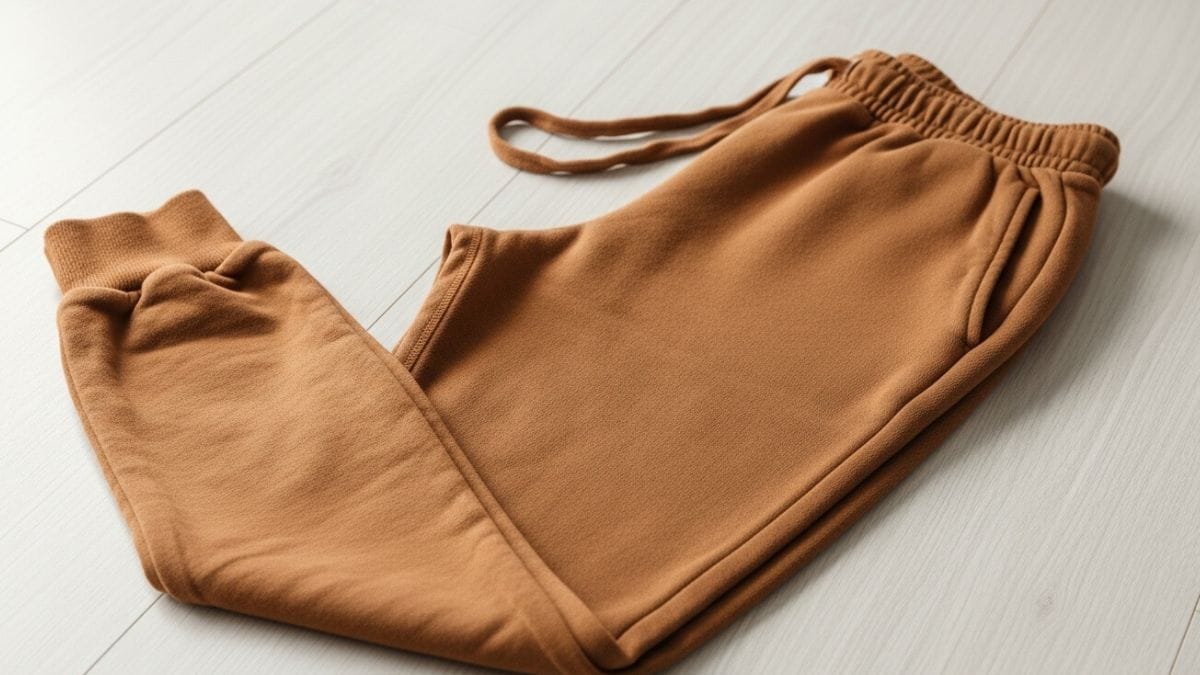 Chamada Pantalon Jogging Droit Femme Elementals, a peça tem corte reto, caimento elegante e tecido macio, ideal para dias frios e corridos