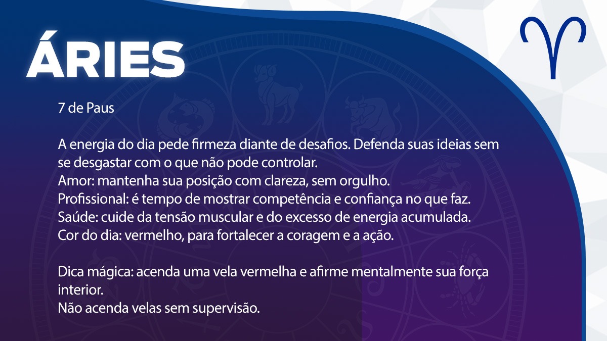 Previsão para Áries / Arte/DL