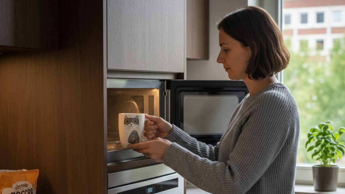 Um menu completo em apenas uma caneca: praticidade e sabor direto do micro-ondas