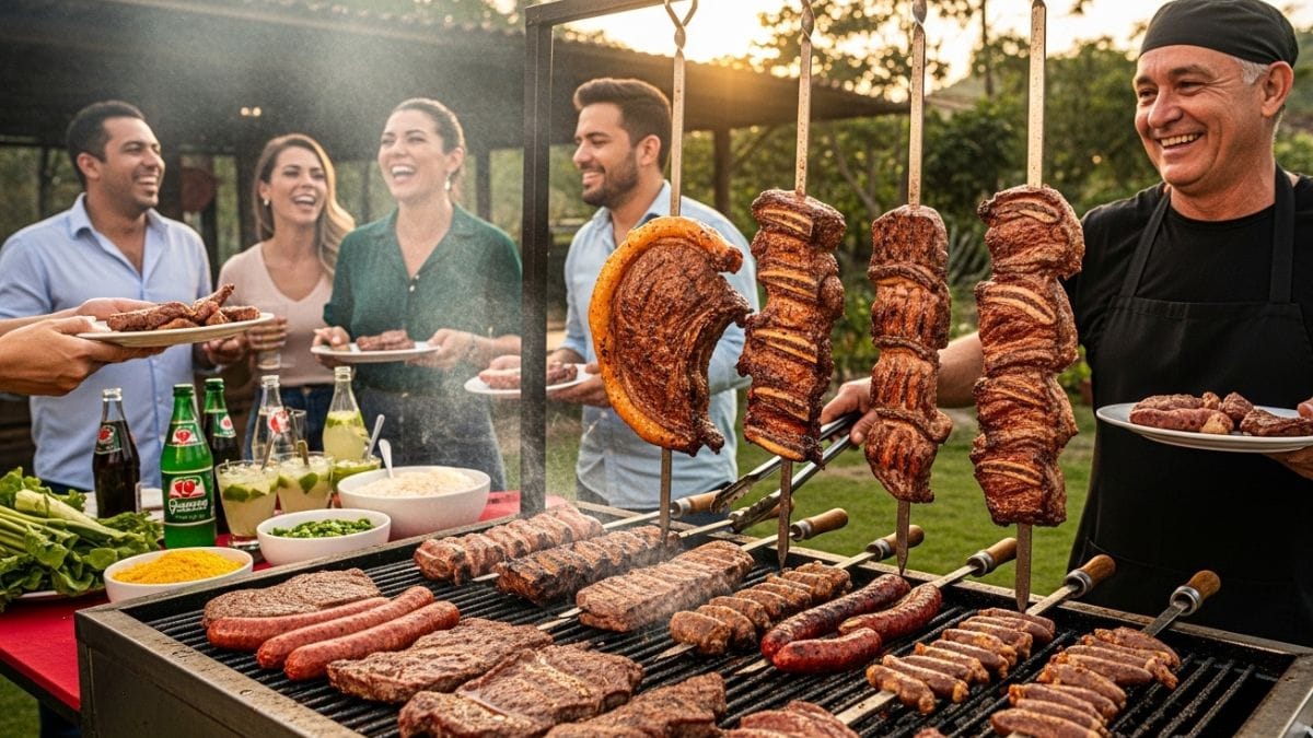 O corte possui boa quantidade de gordura entremeada, o que garante suculência e sabor mesmo após o preparo na brasa