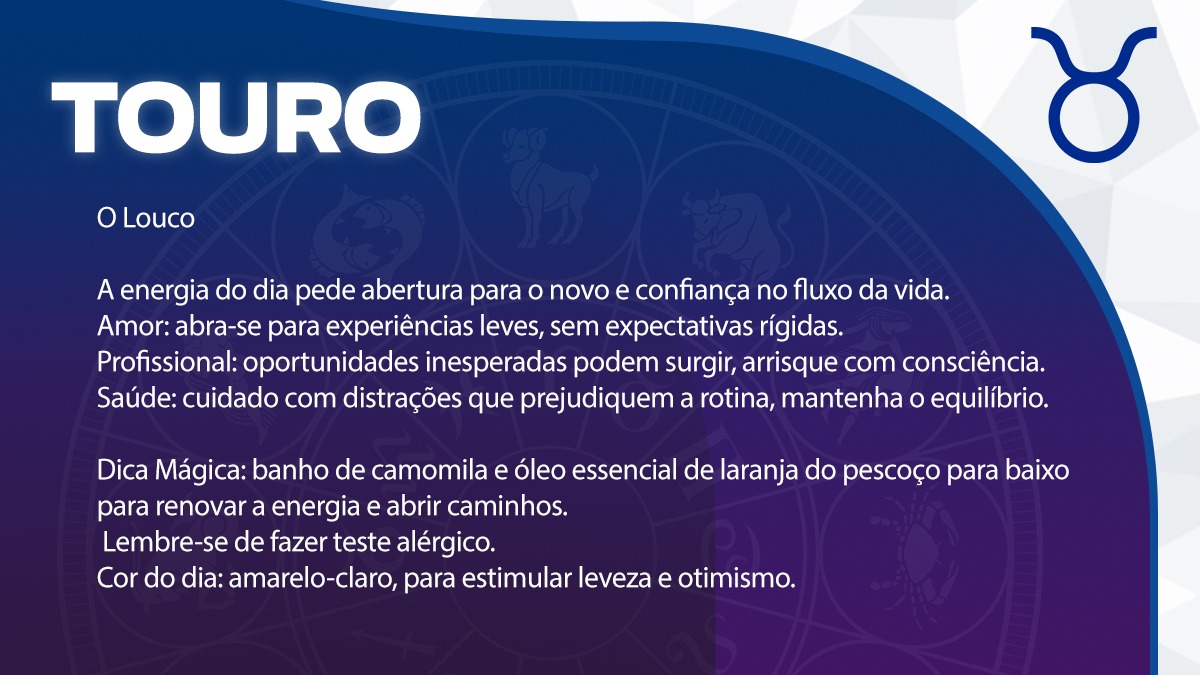 Previsão para Touro / Arte/DL
