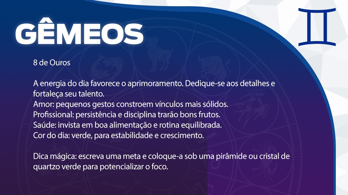 Previsão para Gêmeos / Arte/DL