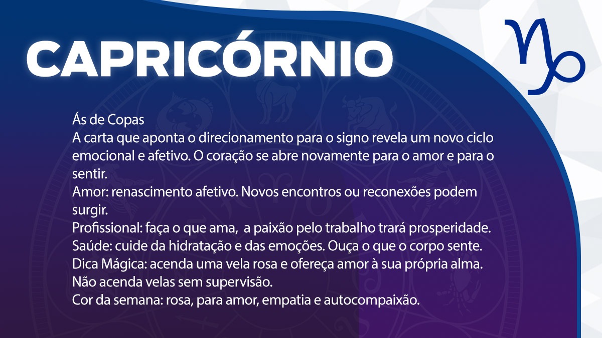 Previsão para Capricórnio / Arte/DL
