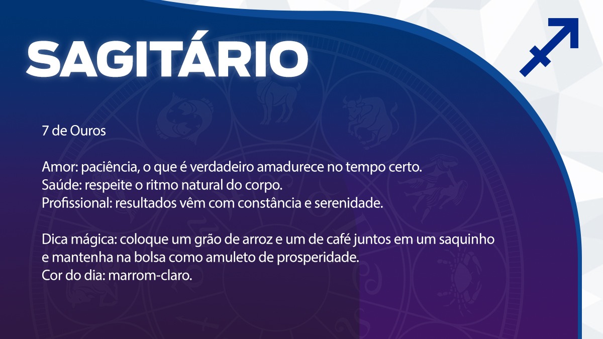 Previsão para Sagitário / Arte/DL