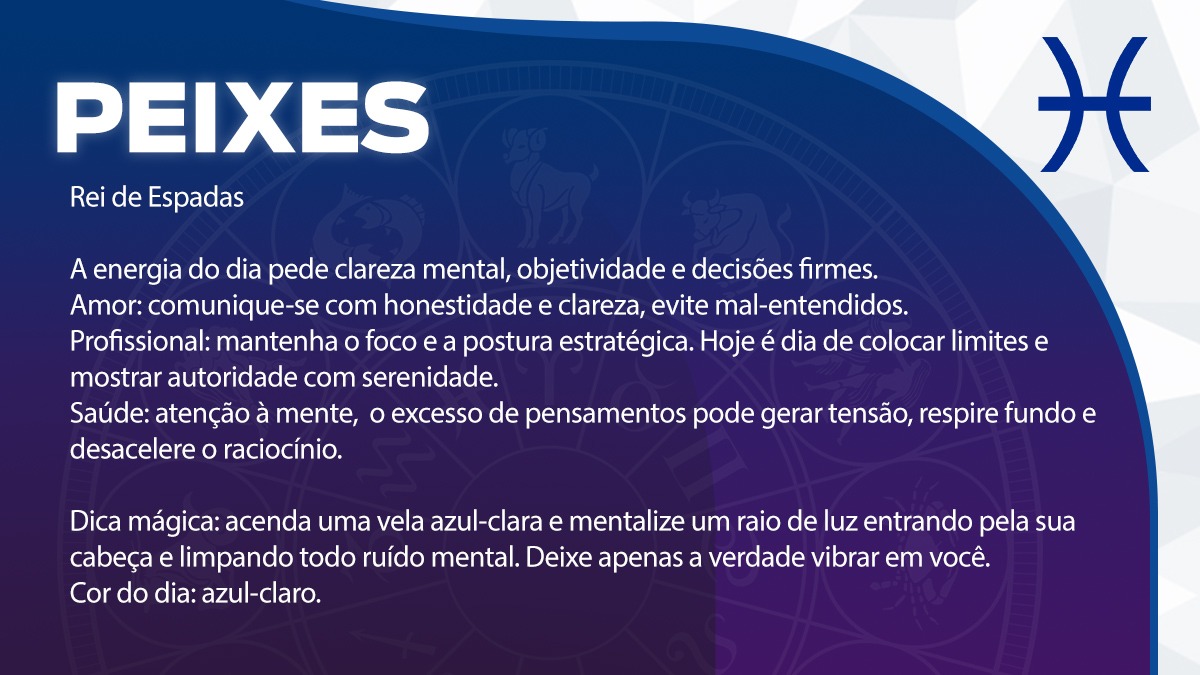 Previsão para Peixes / Arte/DL