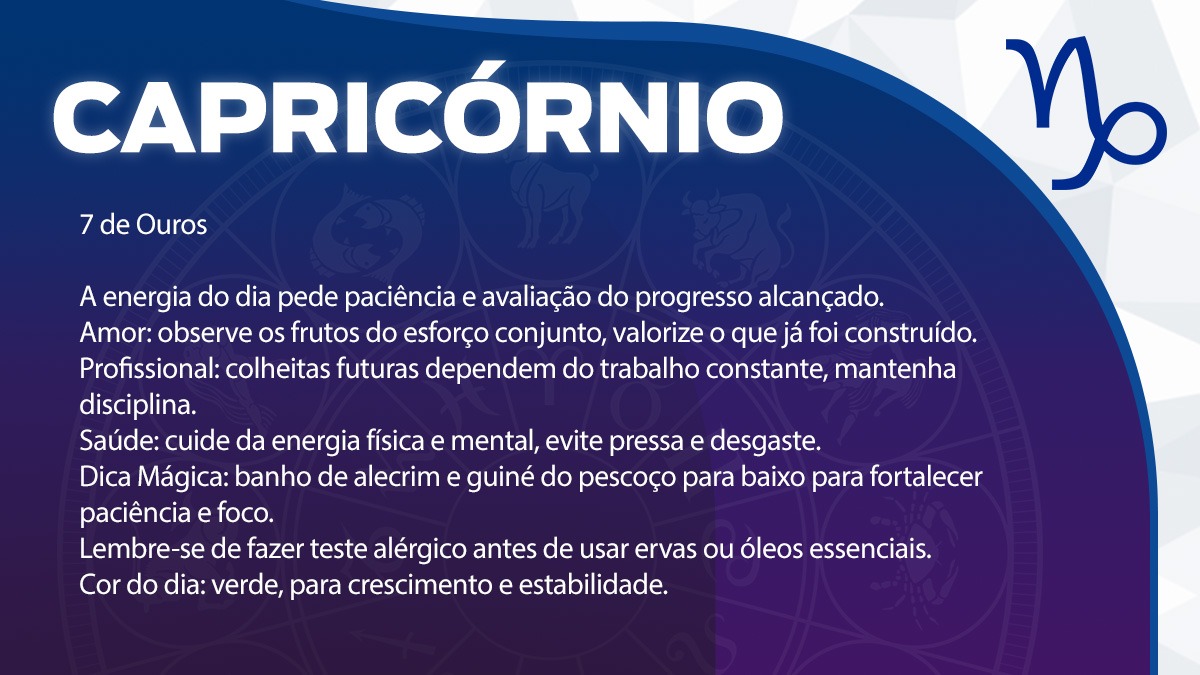 Previsão para Capricórnio / Arte/DL
