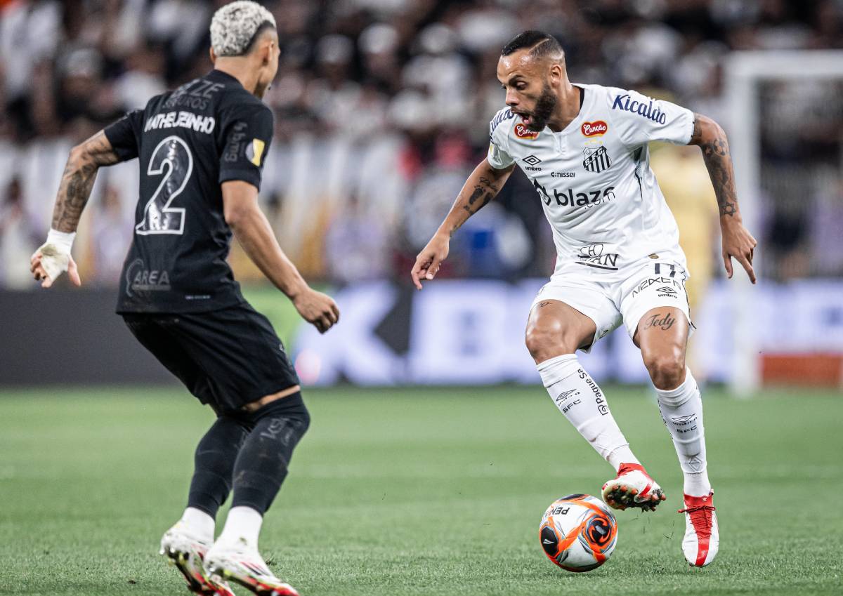 Santos e Corinthians se enfrentam nesta quarta-feira (15)