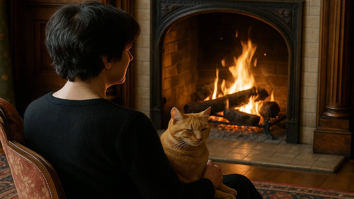 Enya vive reclusa com seus gatos em sua mansão vitoriana que mais parece um castelo