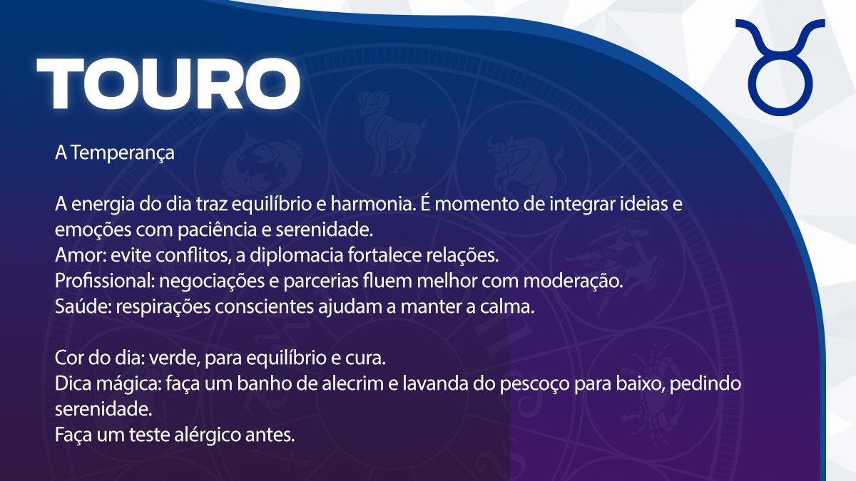 Previsão para Touro / Arte/DL
