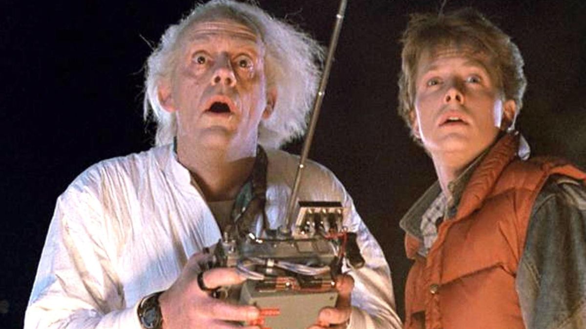 Michael J. Fox e Christopher Lloyd protagonizam a icônica dupla Marty McFly e Doc Brown/Reprodução/Universal Studios