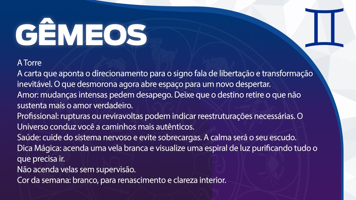 Previsão para Gêmeos / Arte/DL
