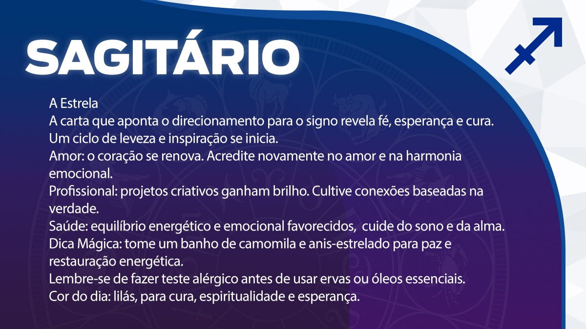 Previsão para Sagitário / Arte/DL