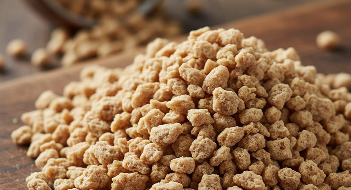 Na prática, a soja texturizada pode substituir a carne moída em receitas como molhos, hambúrgueres, escondidinhos e recheios de tortas, mantendo sabor e textura semelhantes, mas com menos calorias