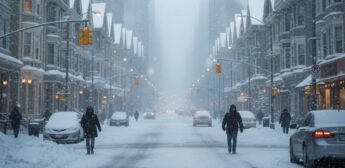 Cidade enfrenta frio extremo após corrente oceânica do Atlântico Norte colapsar