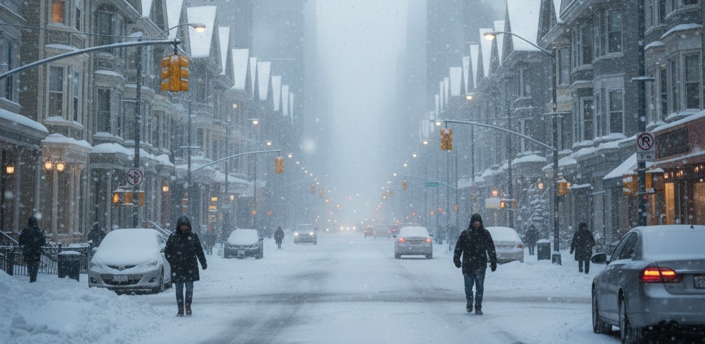 Cidade enfrenta frio extremo após corrente oceânica do Atlântico Norte colapsar