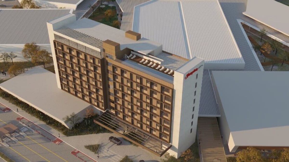 Hotel será integrado ao Serramar Shopping, no litoral