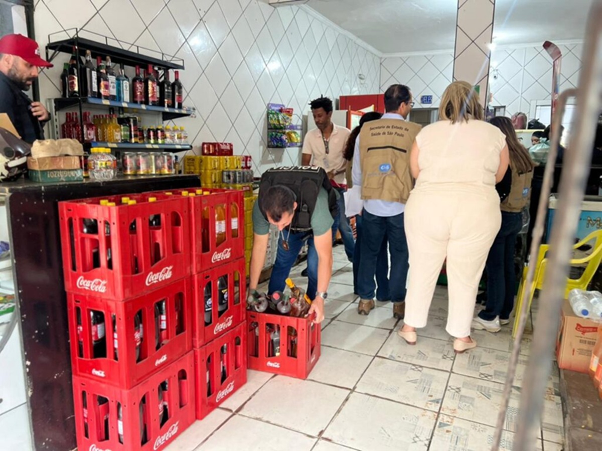 Risco à saúde Metanol pode causar cegueira permanente e até morte; sintomas exigem atendimento imediato (Divulgação/PMC)