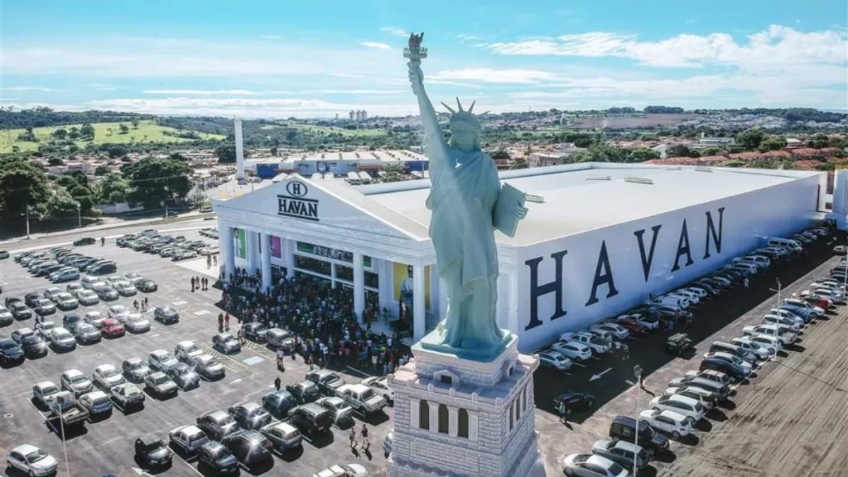 Nova mega loja da Havan é inaugurada em Taubaté