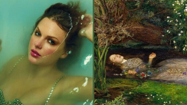 Taylor Swift em sua nova faixa fala da história de Ofélia em Hamlet