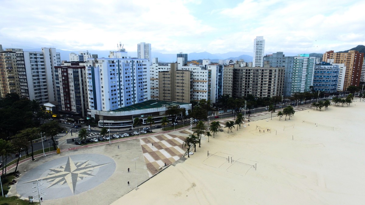 Praia de São Vicente / Renan Lousada/DL