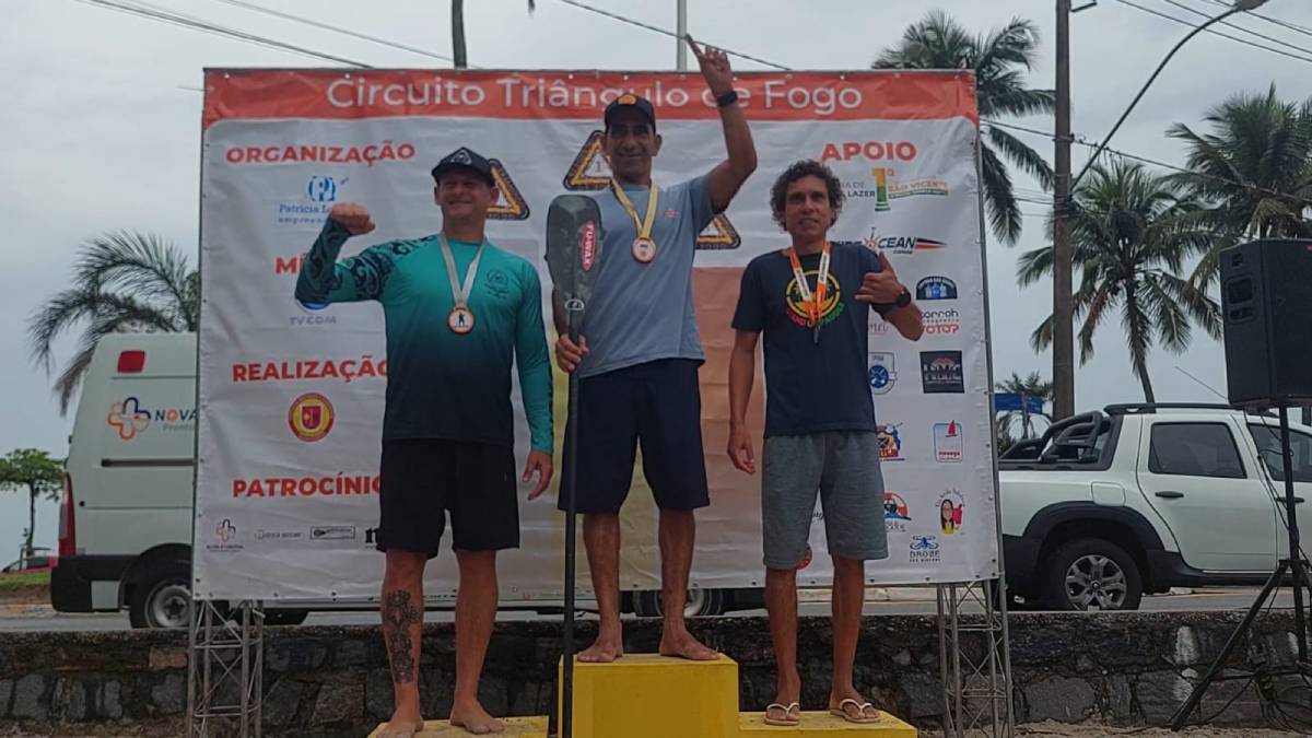 O evento, realizado no dia 18 de outubro, reuniu vários remadores da região e foi marcado por condições desafiadoras