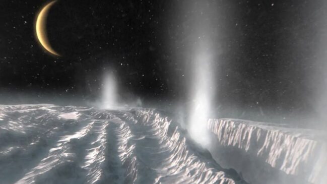 Não estamos sós Lua gelada de Saturno esconde o segredo da vida6