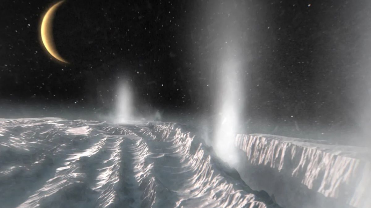 Não estamos sós Lua gelada de Saturno esconde o segredo da vida6