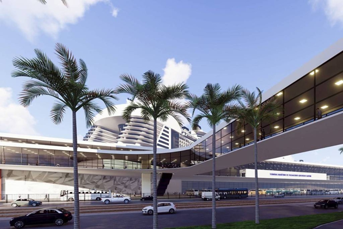 Nova estrutura será construída no bairro do Valongo e terá capacidade para operar até três navios simultaneamente