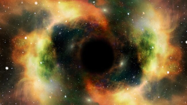 Além de devorar matéria, muitos buracos negros ativos lançam jatos colossais de partículas e energia