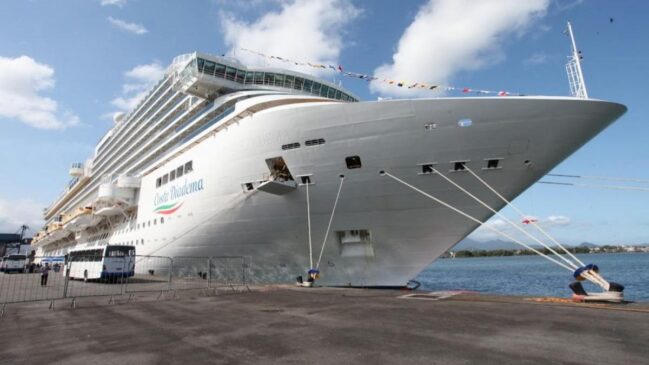 Um dos momentos mais aguardados será a saudação ao MSC Preziosa