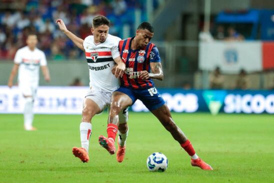 Quer saber onde assistir ao duelo entre São Paulo e Bahia? O Diário do Litoral te conta tudo